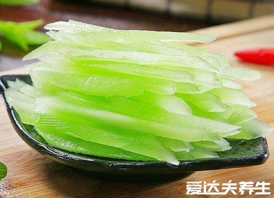 萵筍的營養(yǎng)價值及功效，利尿通乳效果好很適合產(chǎn)婦食用