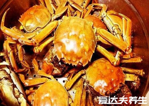 螃蟹六不吃，心/腮/腸/胃/生蟹/死蟹統(tǒng)統(tǒng)不能吃