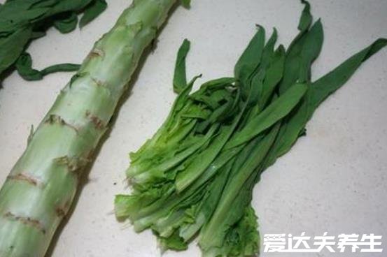 萵筍葉子能吃嗎，吃萵筍葉子有什么好處(能吃且十分好吃)