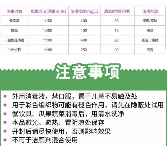 84消毒液的正確配比及方法，不同物品配比不同(戴上手套以免傷身)