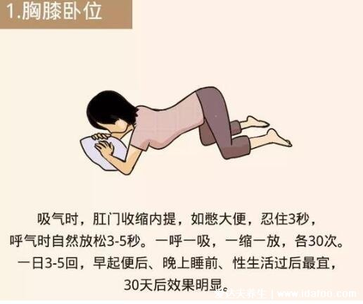 正確的提肛運動圖解，改善男性X功能和女性漏尿(4種方法)