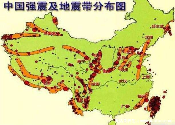 地震震級(jí)分為幾個(gè)等級(jí)，8級(jí)或以上為巨大地震(小于2級(jí)察覺(jué)不到)